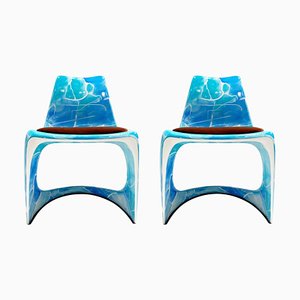 Element 5 Chairs by Polcha, Set of 2