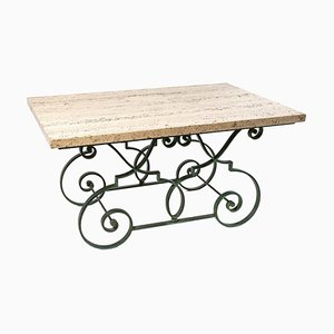 20th Century Wrought Iron Coffee Table