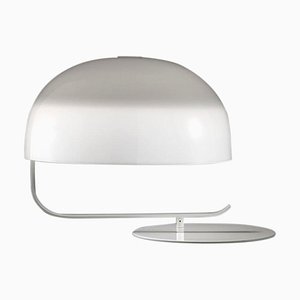 White Table Lamp by Marco Zanuso for Oluce
