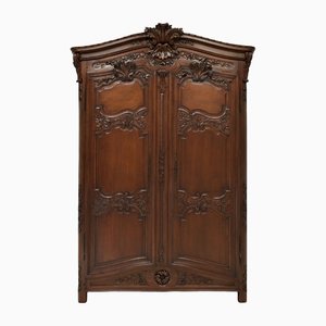 Baroque Oak Floor Cabinet, 1800s