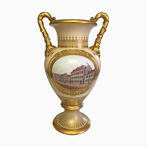 19th Century Ornamental 2-Handled Vase from Bing & Grøndahl