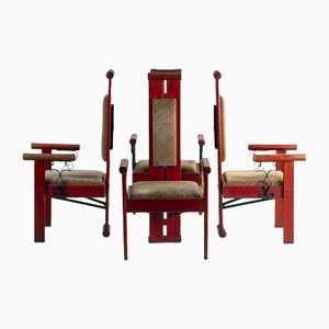Red Armchairs from Sigurd