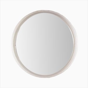 Large Round Acrylic Glass Bathroom Mirror from Hillebrand, Germany, 1960s