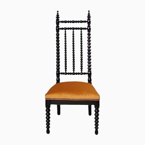 French Napoleon III Bobbin Chair, 1850s