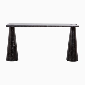 Black Marble Eros Console by Angelo Mangiarotti for Skipper, 1990s
