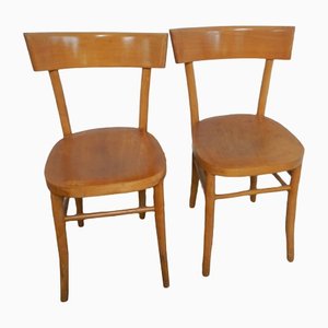 Beechwood Chair, 1950s, Set of 2
