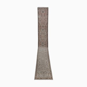 Alfombra de pasillo anatolia vintage de lana con motivos florales