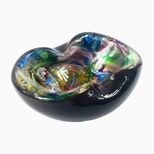 Cuenco Frutti de cristal de Murano de Dino Martens para Aureliano Toso, Italy, años 50