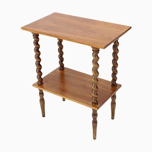 Solid Wood Side Table, 1900s