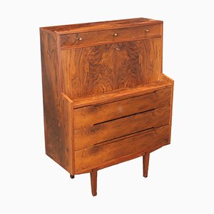 Rosewood Chest of Drawers with Flap, Italy, 1960s