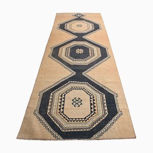 Tapis de Couloir Vintage en Laine, Turquie