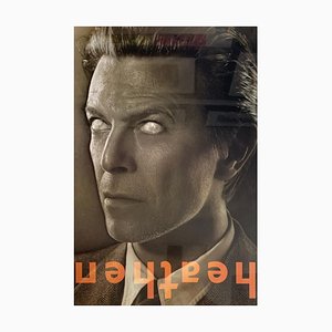 Affiche David Bowie Heathen Encadrée Originale 2002