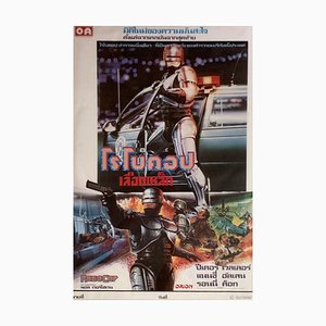 Affiche Robocop Vintage, Thaïlande, 1987