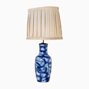 Lampe Antique en Porcelaine, Chine