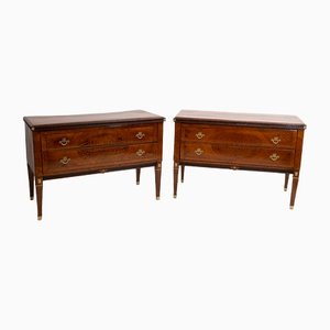 Late 18th Century Chests of Drawers, Italy, Set of 2
