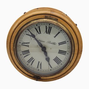 CK00034739 275mm 'Fisherman' Large Wooden Clock 
