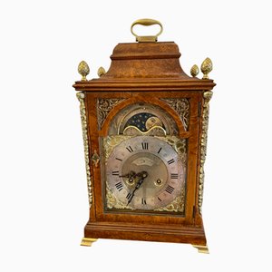 Antique Burr Walnut and Ormolu Mounted Bracket Clock