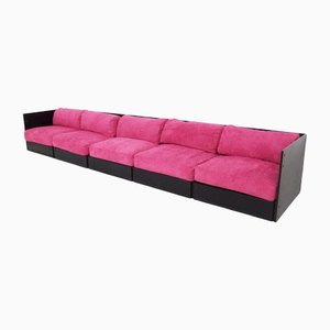 Vintage Pink Sofa für ICF von Rolf Heide