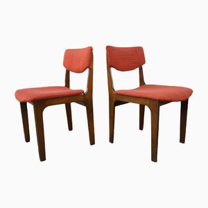 Scandinavian Dining Chairs, Set of 2