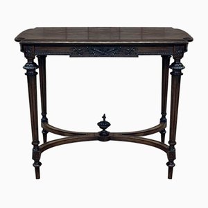 Louis XVI Style Pedestal Table in Beech