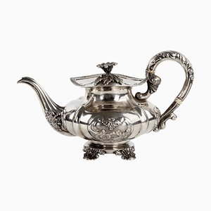 Russian Empire Silver Teapot, Riga, 1844