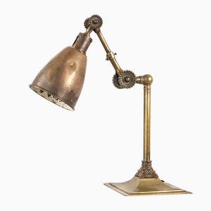 Brass Desk Light from Dugdills