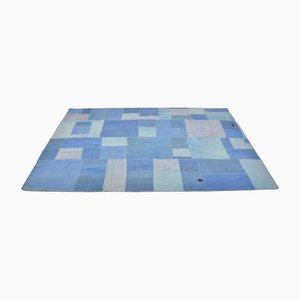 Antiker Pachy Tonsirton Kelim Teppich in Blau
