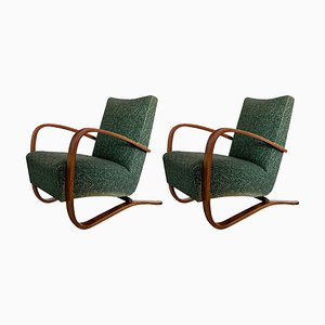 H-269 Lounge Chairs by Jindřich Halabala for Up Závody, 1940s, Set of 2