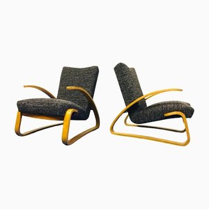 Armchairs by Ludvik Volák, 1960s, Set of 2