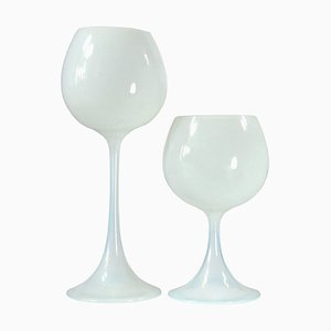 Murano Glass Goblets from Cenedese, 1970s, Set of 2