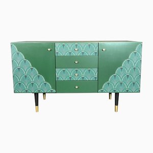 Mid-Century Painted Sideboard, Poland, 1960s