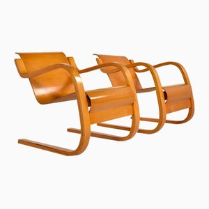 Nr. 31 Lounge Chairs by Alvar Aalto, Finland, 1930s, Set of 2
