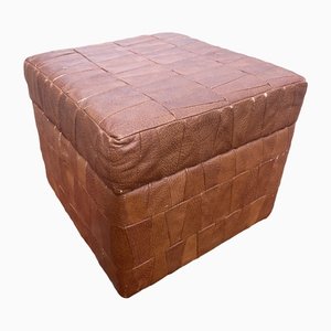 Leather Patchwork Chest
