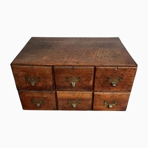 Early 20th Century Filing Cabinet with 6 Drawers