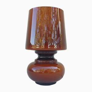 Lampada in vetro color caramello di Veart