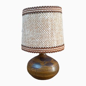 Brutalist Beige Sandstone Lamp
