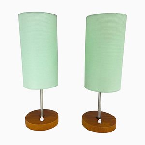 Mid-Century Table Lamps, Germany, 1970s, Set of 2
