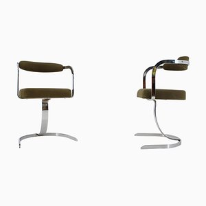 Mid-Century French Space Age Dining Chairs, 1960s, Set of 2
