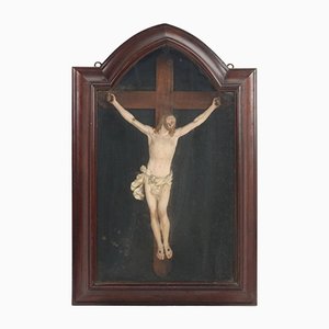 Crucifix en Bois, Italie, 19ème Siècle