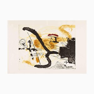 Antoni Tàpies, Untiled, Original Aquatint, 1982