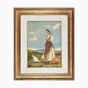 Sergio Capitani, Regality, óleo sobre tabla, 1977