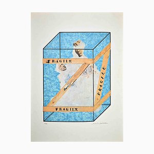 Mario Padovan, Fragile, Original Siebdruck, 1990er
