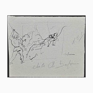 Charles Dufresne, Composizione, Disegno originale, inizio XX secolo