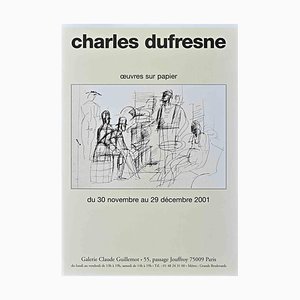 Póster en offset de Charles Dufresne, Oeuvres sur Papier, principios del siglo XXI