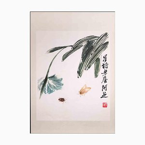 Unbekannt, Flowers and Bugs, Fotodruck, Mitte des 20. Jahrhunderts