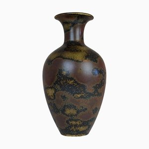 Mid-Century Ceramic Camouflage Floor Vase by Gunnar Nylund for Rörstrand, Sweden