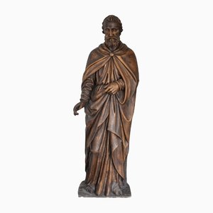 German Artist, Statue of Saint, Early 19th Century, Wooden Sculpture