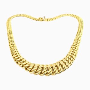 Amerikanische Halskette aus 18 Karat Gelbgold