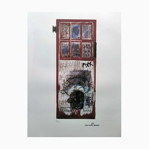 Nach Jean-Michel Basquiat, Ohne Titel, Spätes 20. Jh., Serigrafie