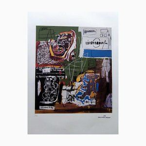 Nach Jean-Michel Basquiat, Ohne Titel, Spätes 20. Jh., Serigrafie